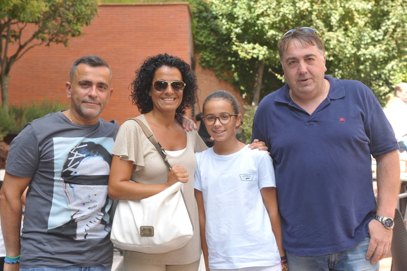 Javier Román, Ana Arribas, Carmen Román y Fernando Pérez, del Restaurante Pic-Nic.