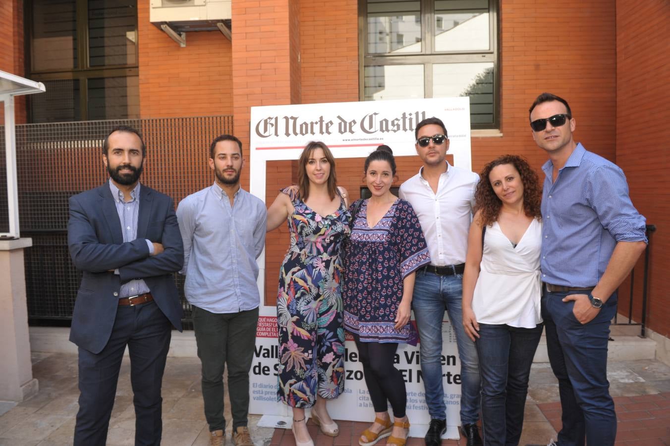 El equipo de Inmobiliaria Don Sancho. Javier Castañeda, Gonzalo Villada, Rocío Villar, María Pazos, Alberto García, Jennifer Piriz y Ricardo Hernández.