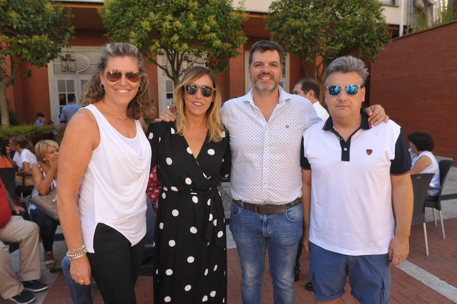 Marta Hernández (Farmacia Trabajo), Marian Ruiz, Eduardo Gómez y Alberto Marino (Agencia Tributaria).