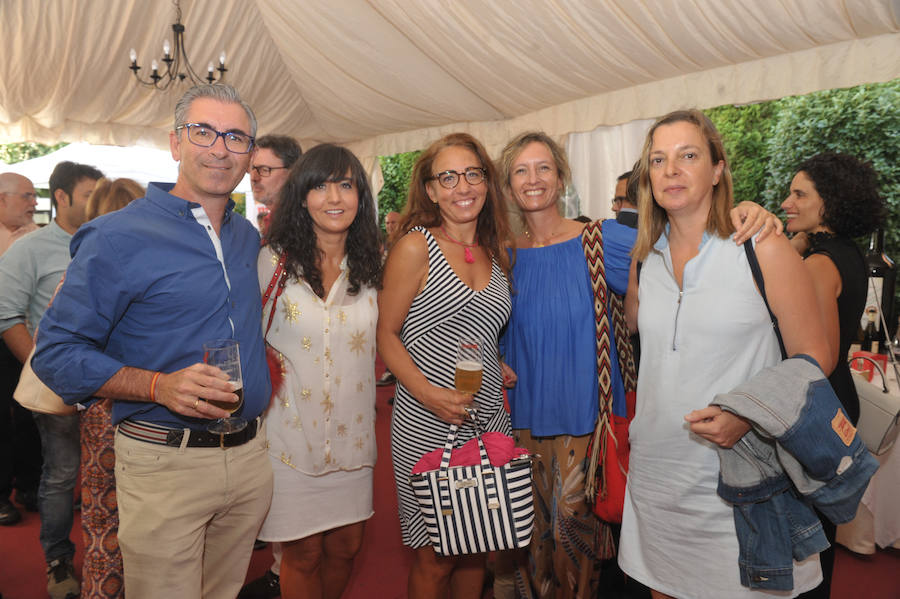 Ángel Muñoz, Patricia Fraile, Susana Fraile, Virginia Oñate y María José García Monge, de la Junta de Castilla y León.