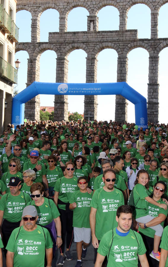 Fotos: V Marcha contra el Cáncer en Segovia