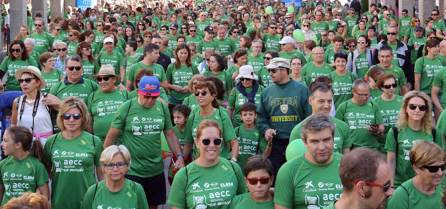 Fotos: V Marcha contra el Cáncer en Segovia