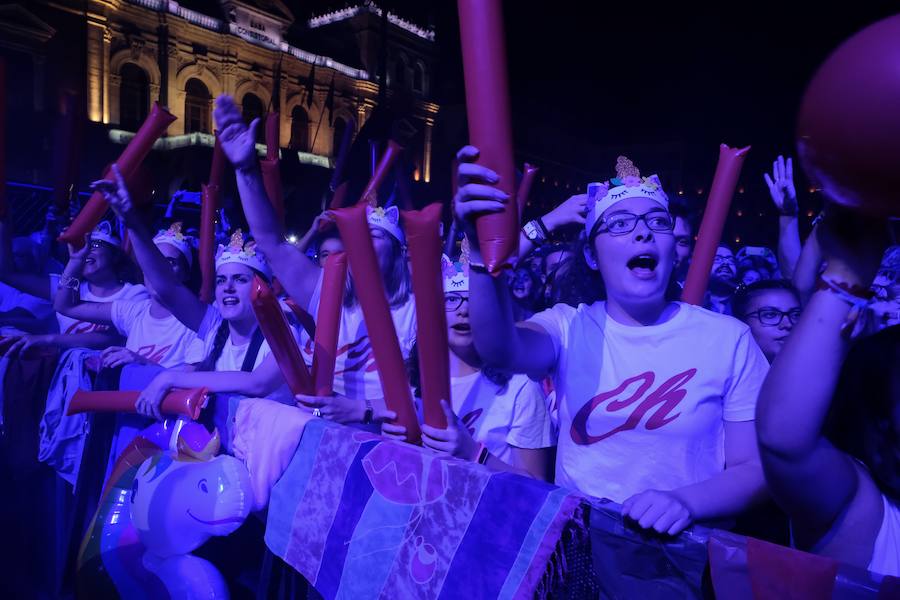 Fotos: Concierto de Chenoa en la Plaza Mayor de Valladolid durante las Fiestas de la Virgen de San Lorenzo 2018