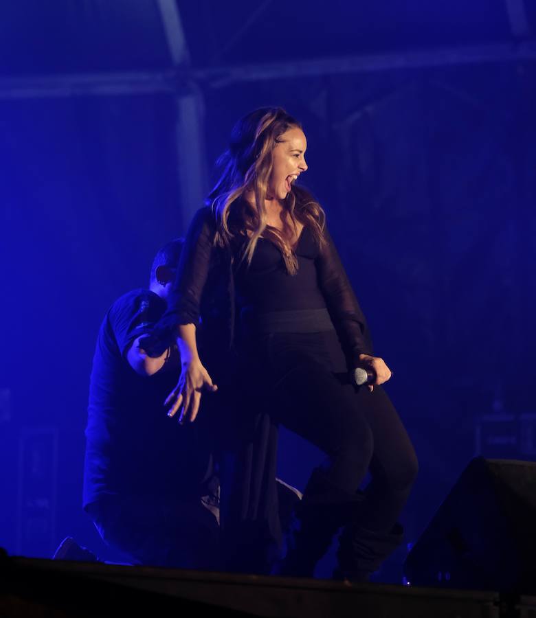 Fotos: Concierto de Chenoa en la Plaza Mayor de Valladolid durante las Fiestas de la Virgen de San Lorenzo 2018