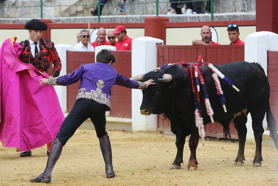 Fotos: Corrida de rejones en las fiestas de la Virgen de San Lorenzo 2018