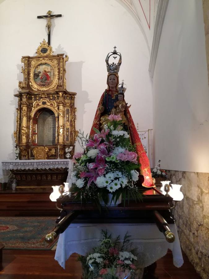 Fotos: Procesión de Mucientes a su Virgen de la Vega