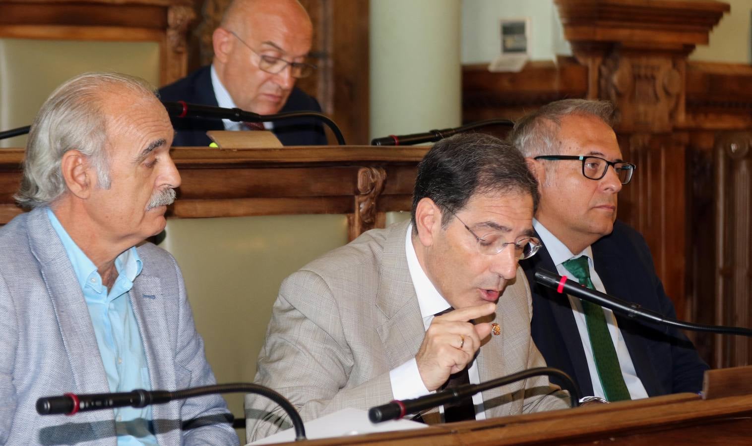 Fotos: Pleno en el Ayuntamiento de Valladolid