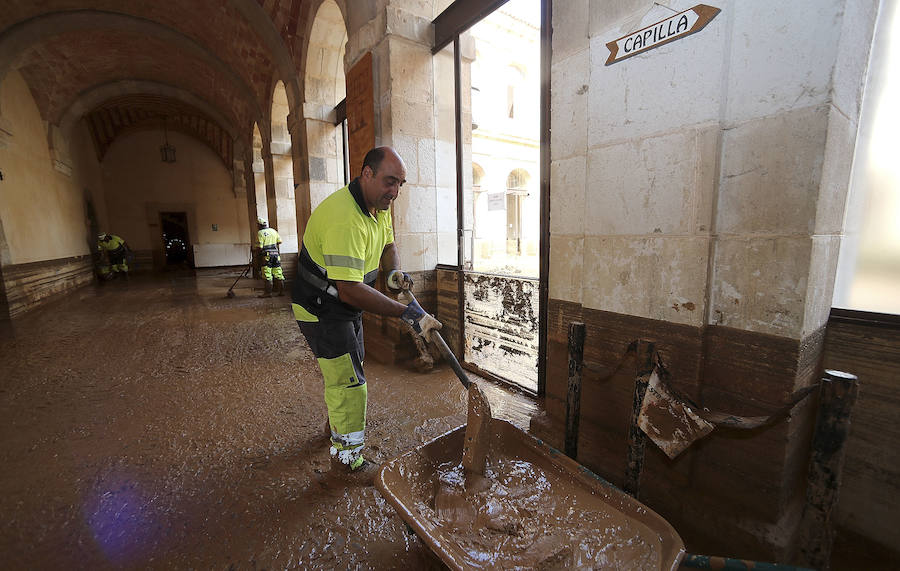 El Monasterio de Cisterciense, el más afectado por las inundaciones