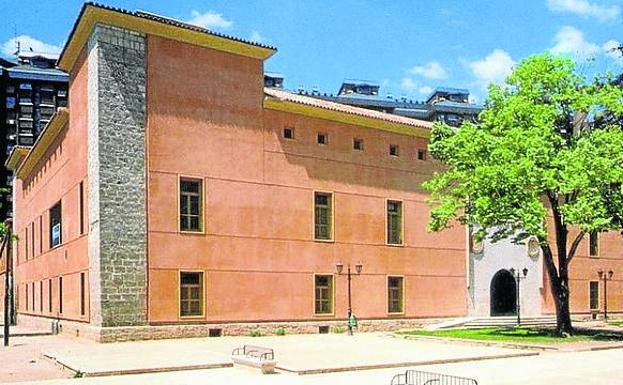 Palacio de los Condes de Benavente, sede de la Biblioteca de Castilla y León en Valladolid. 