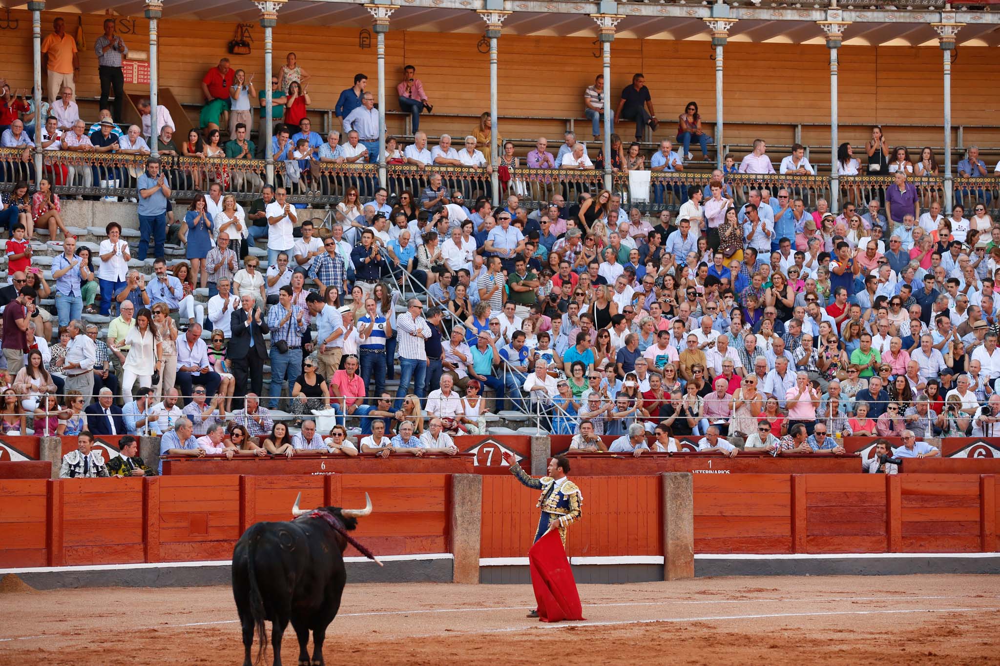 Máximos honores para el bravo, bello y distinguido toro de Montalvo que partió plaza