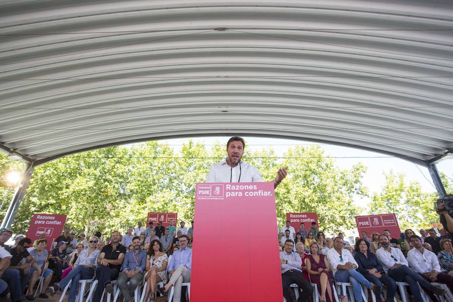 Fotos: Presentación de la candidatura de Óscar Puente a la alcaldía de Valladolid