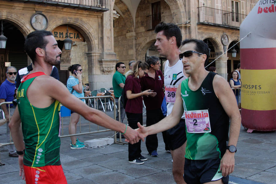 526 corredores participaron en esta tercera edición y tras hacer frente a los 10km de recorrido por la zona monumental, los ganadores fueron Ivá, Roade (Bikila) seguido de Ignacio Jesús González (Caja Rural At. Salamanca)