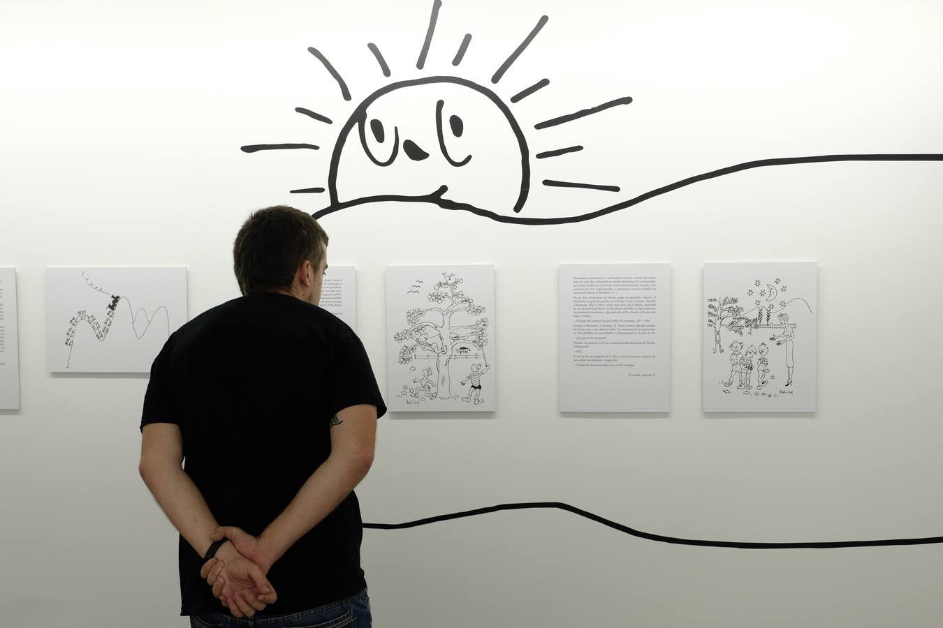 La exposición muestra una de las facetas menos conocidas del escritor a través de 21 dibujos