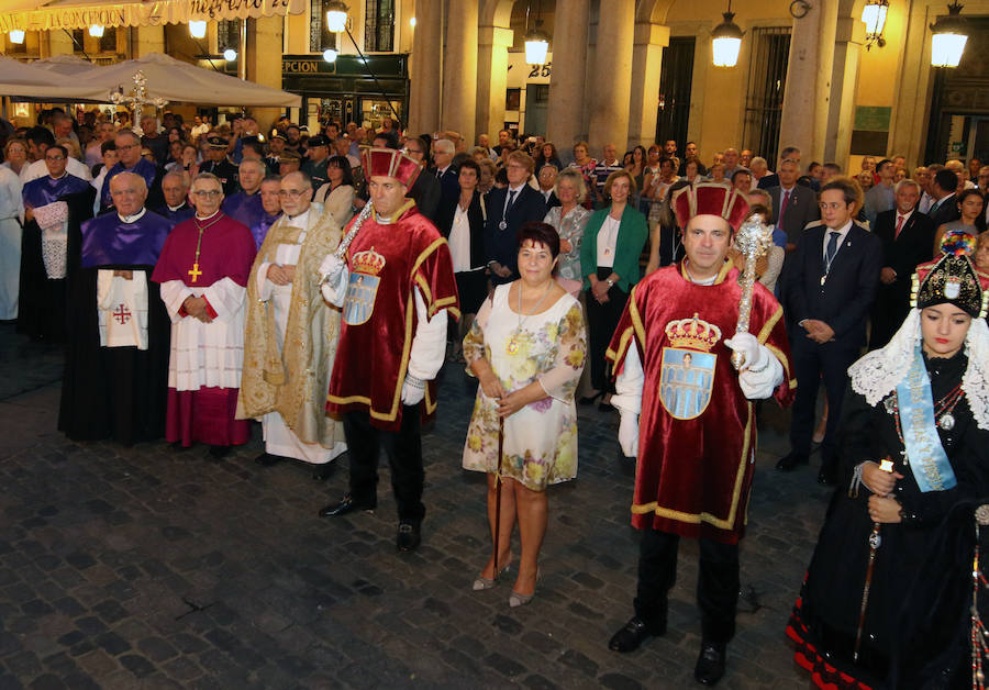 Fotos: La Virgen de la Fuencisla llega a la catedral para su novenario