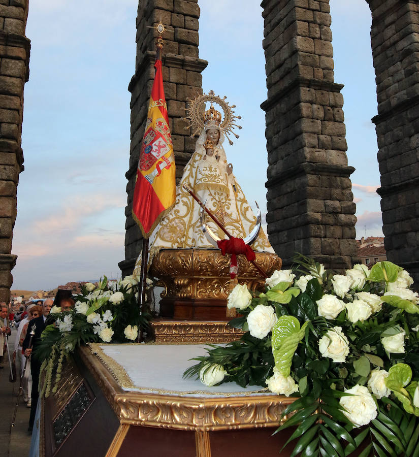 Fotos: La Virgen de la Fuencisla llega a la catedral para su novenario