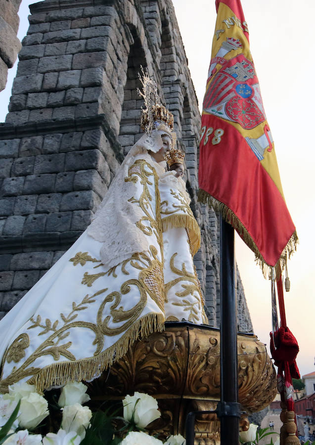 Fotos: La Virgen de la Fuencisla llega a la catedral para su novenario