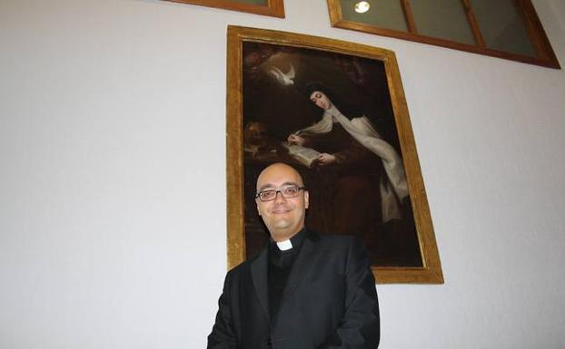 El delegado para el Año Jubilar en Ávila, el padre Jorge Zazo.