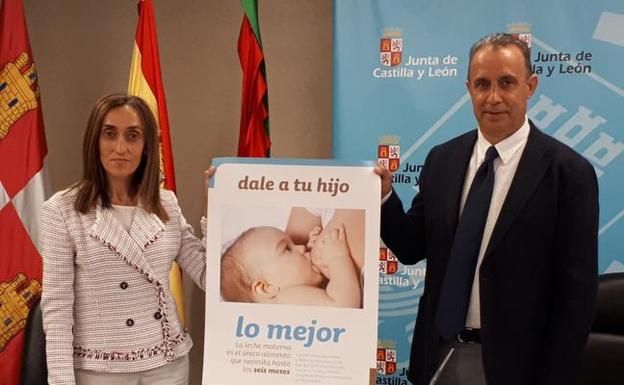Presentación de la Semana Mundial de la Lactancia Materna en la Delegación de la Junta en Zamora.