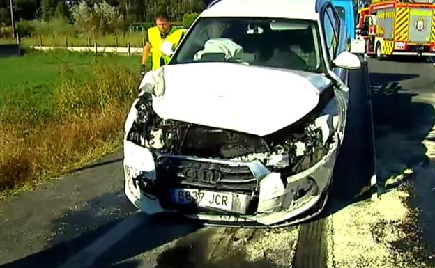 Estado en el que quedó el vehículo accidentado.