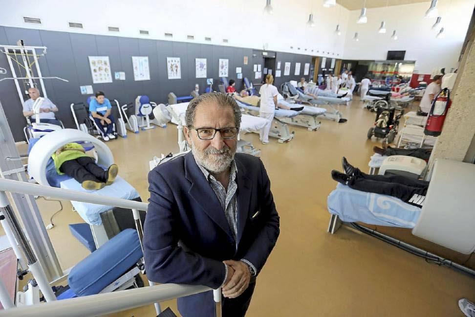 14.09.16 Posando para una entrevista en las instalaciones de Aspaym en Valladolid.