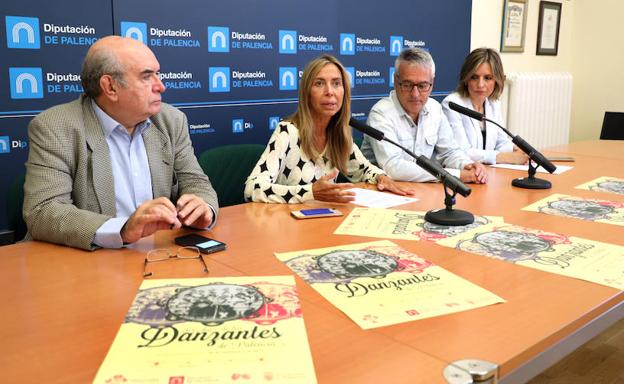 Presentación del III Día de los Danzantes de Palencia en la Diputación Provincial. 