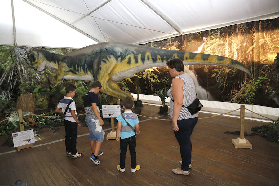 Fotos: Exposición de dinosaurios animatrónicos en el Ferial