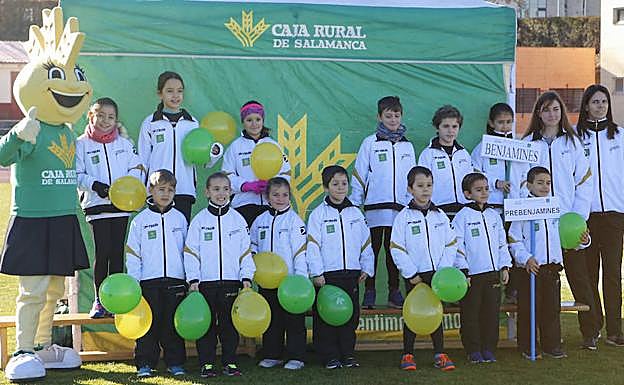 Canteranos del Caja Rural Atlético Salamanca. 