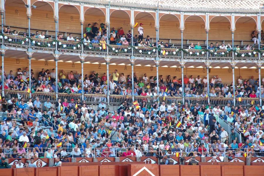 Exhibición de la Guardia Civil en la Plaza de Toros de La Glorieta de Salamanca