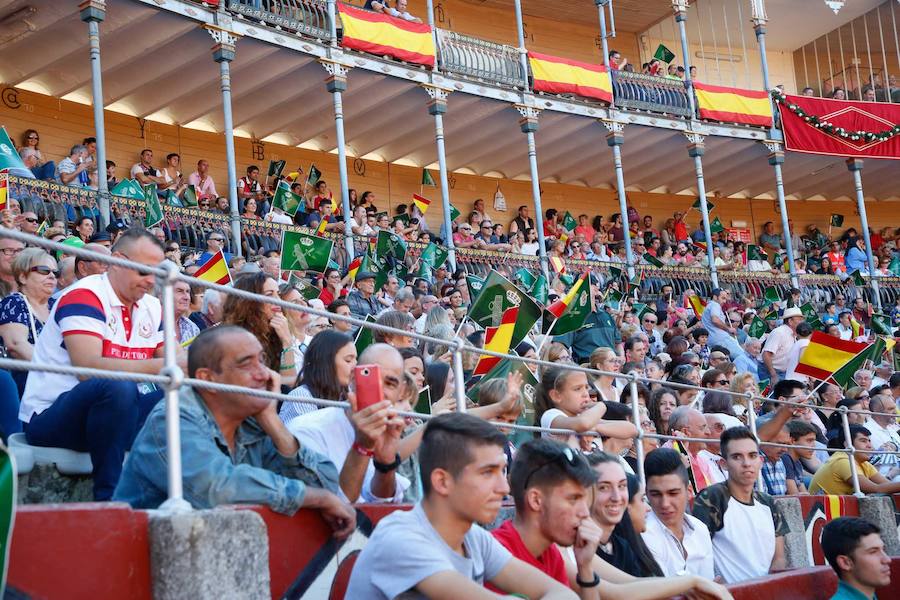 Exhibición de la Guardia Civil en la Plaza de Toros de La Glorieta de Salamanca