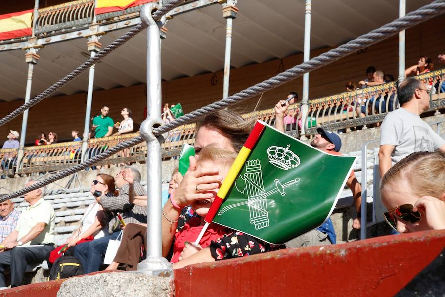 Exhibición de la Guardia Civil en la Plaza de Toros de La Glorieta de Salamanca