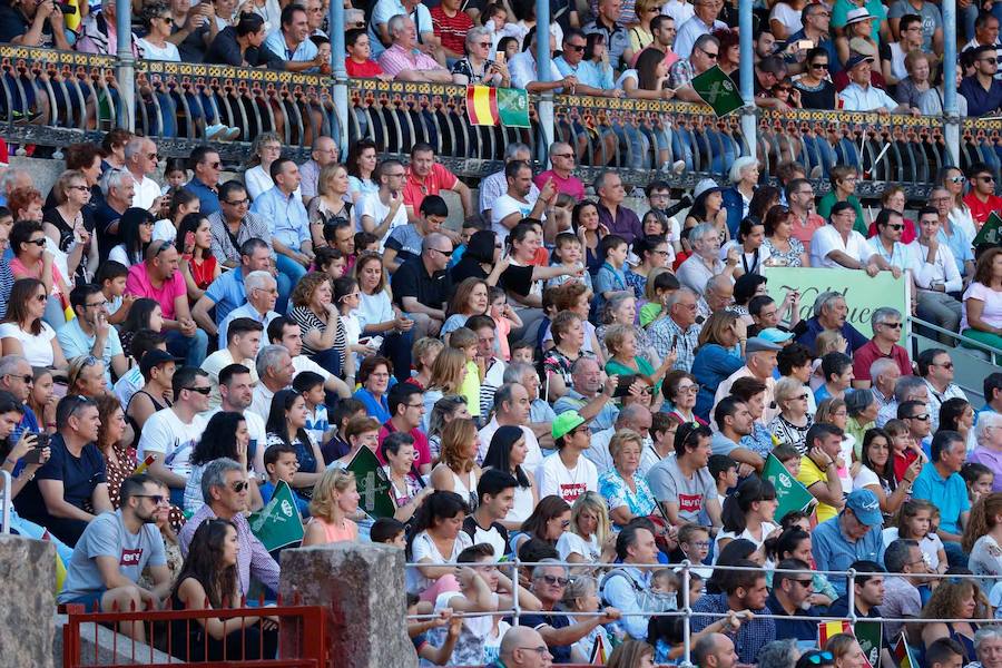 Exhibición de la Guardia Civil en la Plaza de Toros de La Glorieta de Salamanca