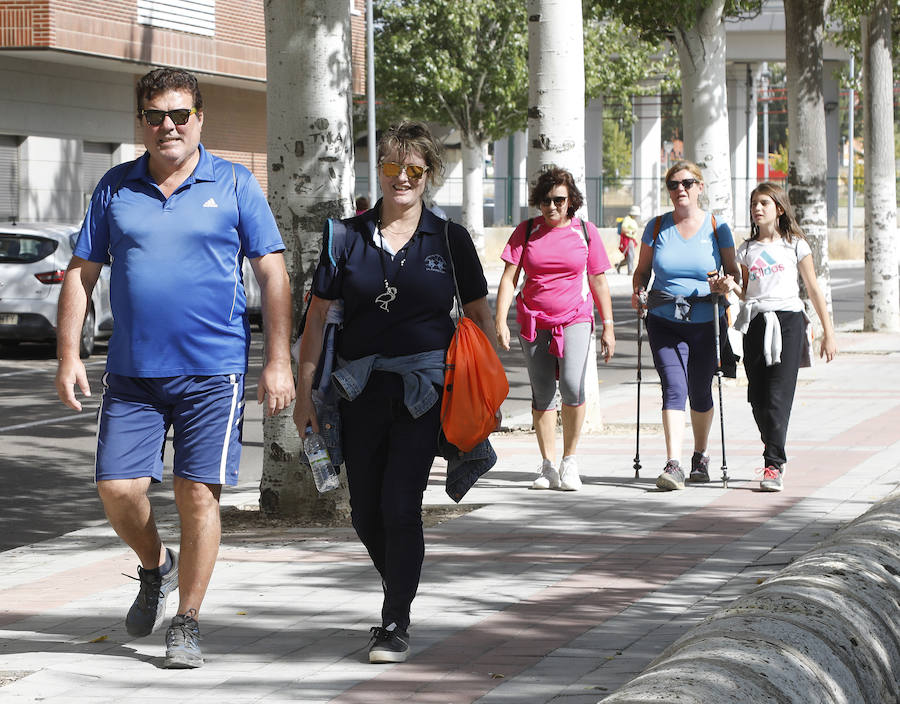 Fotos: Marcha de la Fundación San Cebrián en Palencia