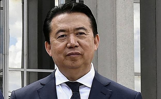 Meng Hongwei. 