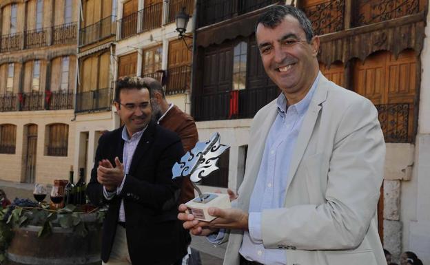 Pregón de la Fiesta de la Vendimia celebrado en Peñafiel.