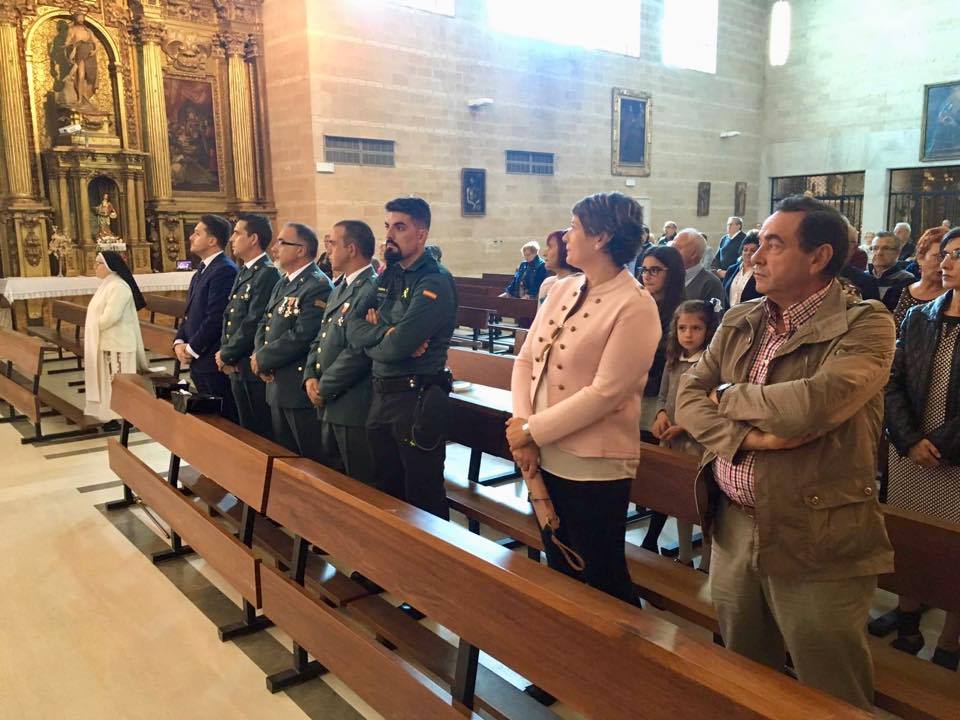 La Guardia Civil celebra el Día del Pilar en Nayorga.