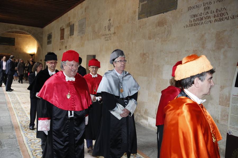 Fotos: La Universidad de Salamanca inviste como doctora honoris causa a Rebeca Grynspan