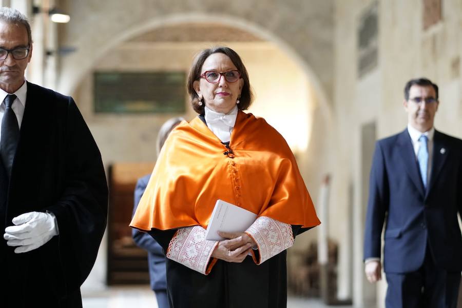 Fotos: La Universidad de Salamanca inviste como doctora honoris causa a Rebeca Grynspan