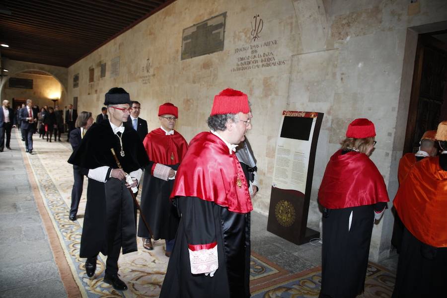 Fotos: La Universidad de Salamanca inviste como doctora honoris causa a Rebeca Grynspan