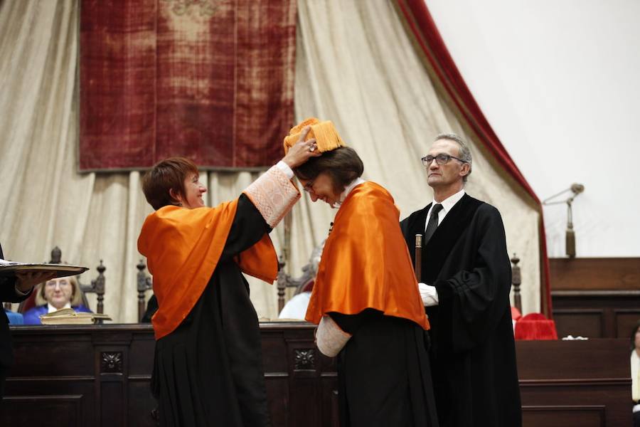 Fotos: La Universidad de Salamanca inviste como doctora honoris causa a Rebeca Grynspan