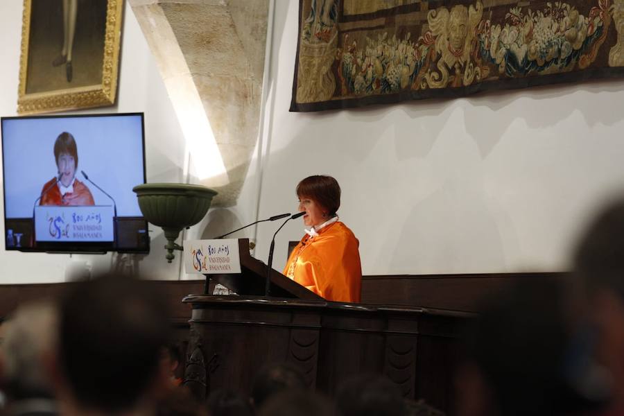 Fotos: La Universidad de Salamanca inviste como doctora honoris causa a Rebeca Grynspan