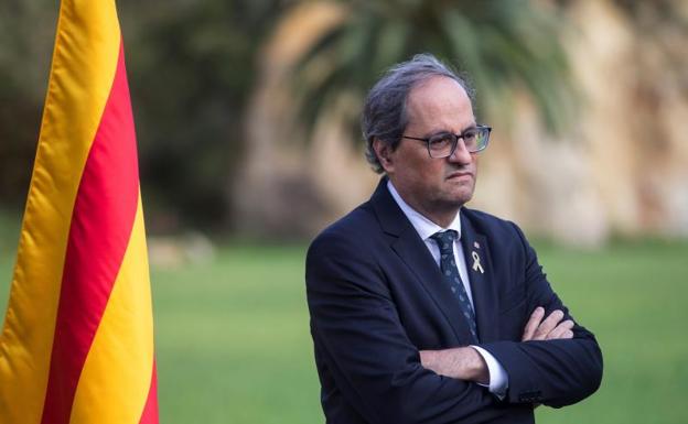 El presidente de la Generalitat, Quim Torra. 