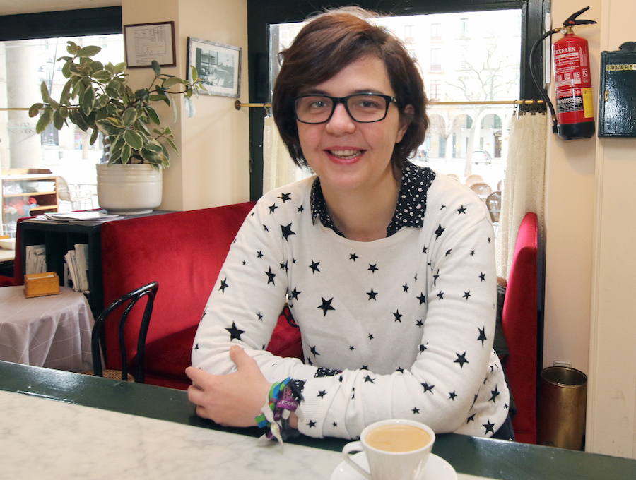 Natalia del barrio Procuradora de Podemos en las Cortes de Castilla y León.