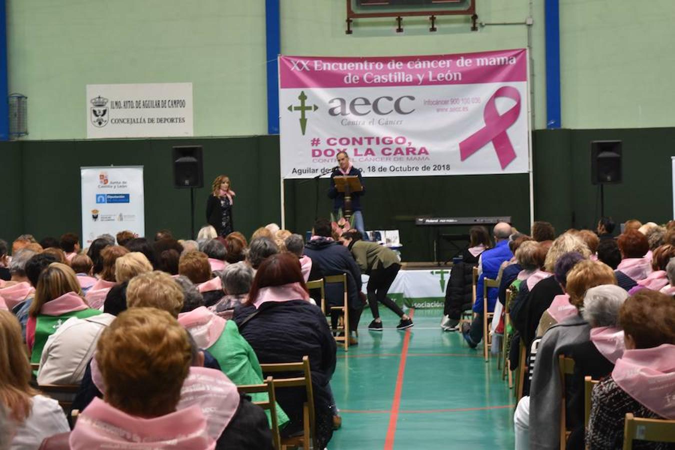 Fotos: Encuentro regional de cáncer de mama en Aguilar de Campoo