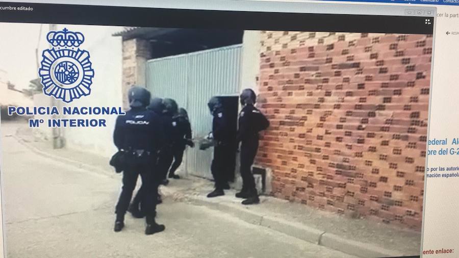 Imagen del registro de la Policía Nacional en Palencia. 