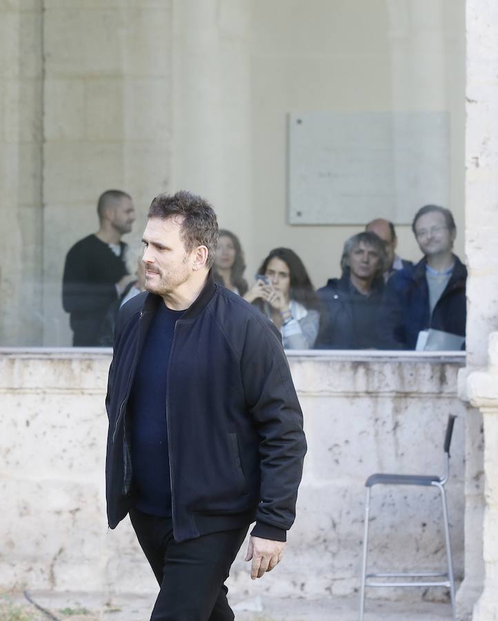 El actor estadounidense recibió la Espiga de Honor en la gala inaugural del festival