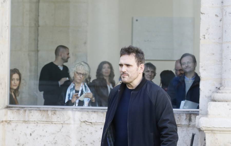 El actor estadounidense recibió la Espiga de Honor en la gala inaugural del festival