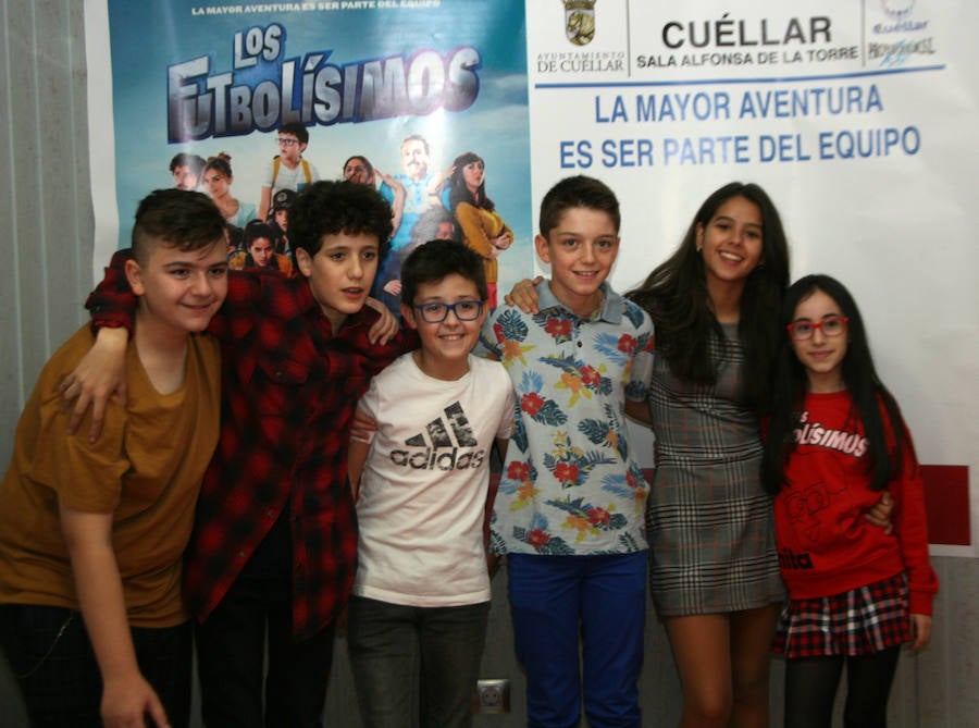 Fotos: Protagonistas de «Los Futbolísimos» visitan Cuéllar