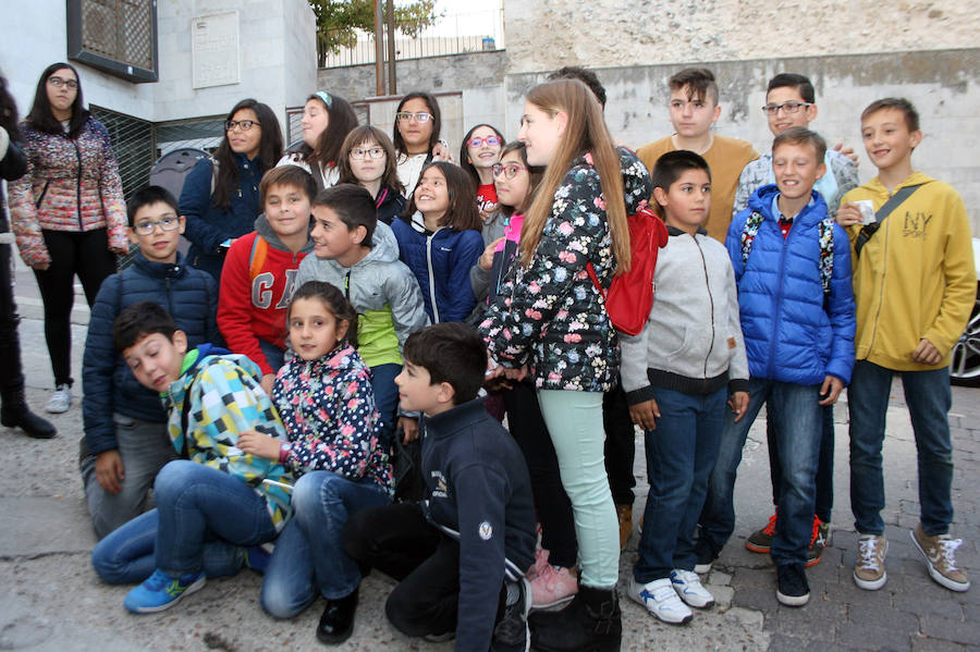 Fotos: Protagonistas de «Los Futbolísimos» visitan Cuéllar