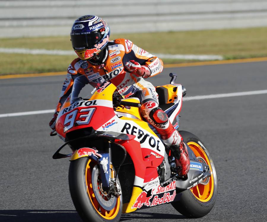 Marc Márquez ha logrado su quinto título de MotoGP en el circuito de Motegi, tras conseguir la victoria en el Gp de Japón. 