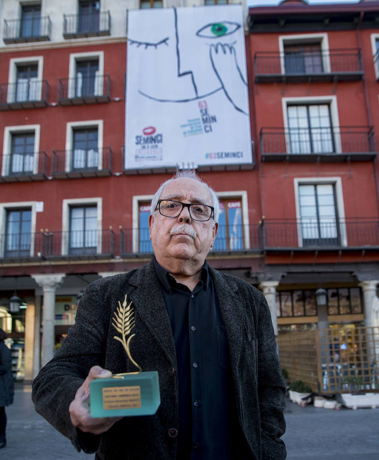 Fotos: Antonio Giménez-Rico recibe la Espiga de Honor de la 63 Semana Internacional de Cine de Valladolid